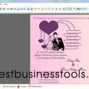 Wedding Card Designer Software screenshot