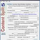 PDF Content Split SA screenshot