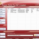 Powerpoint To PDF Creator screenshot