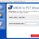 MBOX to PST Wizard screenshot