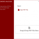 Free PDF Password Unlocker screenshot