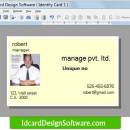 ID Card Design Software screenshot