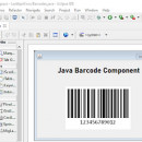 Java Code 128 Barcode Generator screenshot