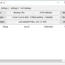 Portable PeerBlock screenshot