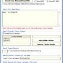 Advanced Excel To HTML Table Converter screenshot