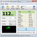 TempoPerfect Metronome Software Free screenshot