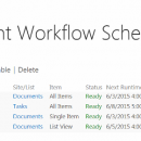 Virto SharePoint Workflow Scheduler screenshot