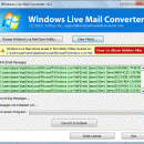 Email Import Outlook Windows Live Mail screenshot