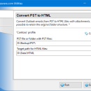 Convert PST to HTML for Outlook screenshot