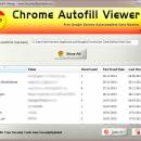 Autofill Viewer for Chrome screenshot