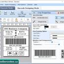 Barcode Label Printing Application screenshot