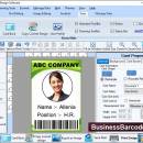 Business ID Card Software screenshot