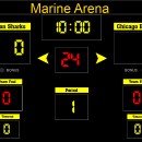 Eguasoft Basketball Scoreboard screenshot