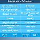 Trades Math Calculator screenshot