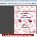 Birthday Card Maker Program screenshot