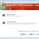 Boxoft MP4 to MP3 Freeware screenshot