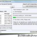 Mobile SMS Sending Software screenshot