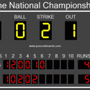 Baseball Scoreboard Pro screenshot