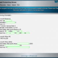 Logix Product Key Viewer screenshot