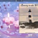 Page Flip Book Template - Candle Style screenshot