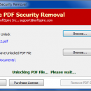 Unlock Adobe PDF screenshot