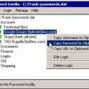 Password Gorilla for Mac screenshot