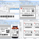 Healthcare Industry Barcode Maker Tool screenshot