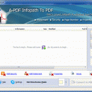 A-PDF InfoPath to PDF screenshot