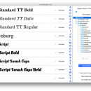 Fonts Manager screenshot