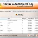 Firefox Autocomplete Spy screenshot