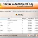 Firefox Autocomplete Spy screenshot