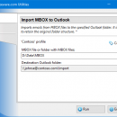 Import MBOX to Outlook screenshot