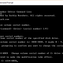 Volume Serial Number Editor Command Line screenshot