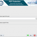 PDF Protection screenshot