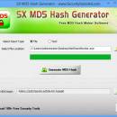 SX MD5 Hash Generator screenshot
