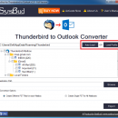 SysBud Thunderbird to Outlook Converter screenshot