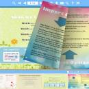 Blue style for PDF to Flash Page Flip screenshot