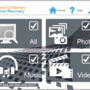 4Card SD Memoery Format Recovery screenshot