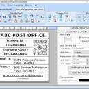 Postal Service Barcode Creator Program screenshot