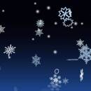 3D Winter Snowflakes Screensaver screenshot