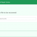 iSunshare Excel Repair Genius screenshot