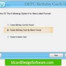 Birthday Cards Design Software screenshot