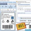 Barcode Label Designing Application screenshot