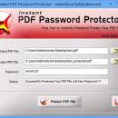 Instant PDF Password Protector screenshot