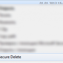Secure Delete screenshot