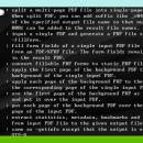 PDF Splitting Tool Shell for Linux screenshot