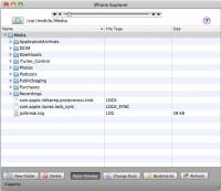 iPhone Explorer for Mac screenshot