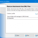 Remove Attachments from EML Files screenshot