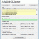 EML to PDF Converter screenshot