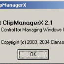 ClipManagerX screenshot